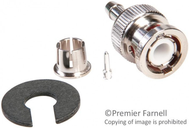 031-4700, RF/COAXIAL, BNC FCP PLUG STR 50 OHM CRIMP 031-4700, RF/COAXIAL, BNC FCP PLUG STR 50 OHM CRIMP
