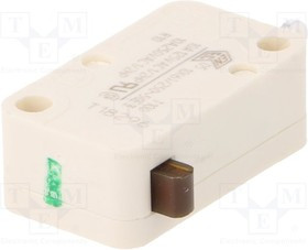 1005.0904, Микропереключатель SNAP ACTION, без рычага, SPST-NO, 10A/250ВAC