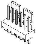 22-04-1121, Mini-Latch Series Straight Through Hole Pin Header, 12 Contact(s), 2.5mm Pitch, 1 Row(s), Unshrouded 22-04-1121, Mini-Latch Series Straight Through Hole Pin Header, 12 Contact(s), 2.5mm Pitch, 1 Row(s), Unshrouded