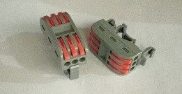 081-19-019, Соединительная проходная клемма 3 полюс на DIN-рейку СК-413-3 (0.4-2.5мм² и 0.5-4.0мм²) HLT 081-19-019, Соединительная проходная клемма 3 полюс на DIN-рейку СК-413-3 (0.4-2.5мм² и 0.5-4.0мм²) HLT