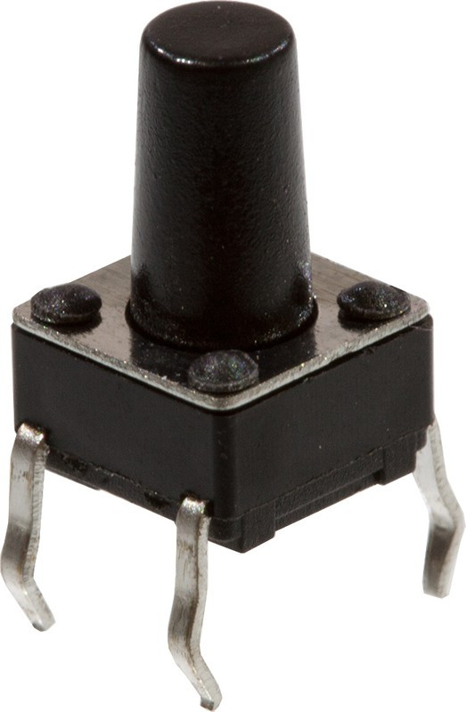 1170-669.5, Кнопка тактовая, 6х6мм, h=9.50мм