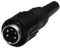 T3274-551, Circular DIN Connectors MALE CABLE CONNECTOR 3 WAY