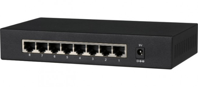 Коммутатор Dahua DH-PFS3008-8GT 8G неуправляемый