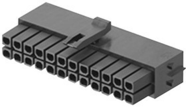 206461-1800, Корпус разъема, Micro-Fit+ 206461, Гнездо, 18 вывод(-ов), 3 мм, 206460, 206462 Crimp Terminals