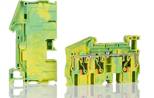 3211498, DIN Rail Terminal Blocks PT 6-TWIN-PE 3211498, DIN Rail Terminal Blocks PT 6-TWIN-PE