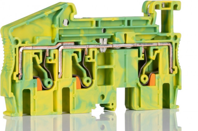 3211498, DIN Rail Terminal Blocks PT 6-TWIN-PE 3211498, DIN Rail Terminal Blocks PT 6-TWIN-PE