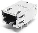 JT4-1108HL, Conn RJ-45 F 8 POS 1.02mm Solder RA Thru-Hole 19 Terminal 1 Port