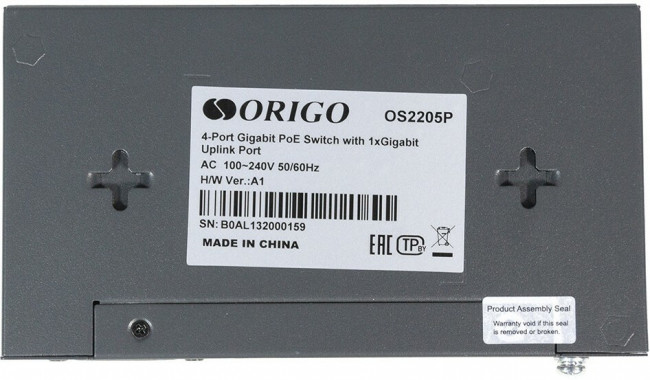 Коммутатор (свитч) Origo OS2205P/60W
