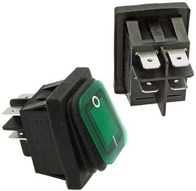 SB092 IP65 on-off 22x30mm, Клавишный переключатель SB092, IP65, ON-OFF, 22x30 мм