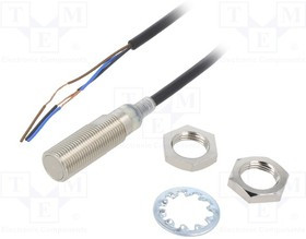 E2E-X2C112-2M, Датчик: индуктивный; OUT: NPN / NO; 0-2мм; 10-30ВDC; М12; IP67