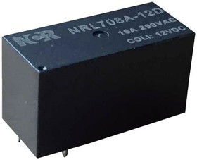 NRL708A-1C-12-S, Реле бистабильное 1 катушка 1 переключ. 12VDC, 16A/250VAC SPDT (OBSOLETE)