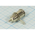 Гнездо TV, на панель, пайка, металл, Ni, быстрой фиксации