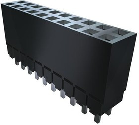 ESW-104-12-G-S, PC / 104 Connectors .100" Elevated Socket Strip