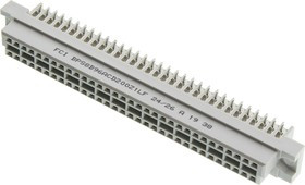 BPS8B96ACD200Z1LF, CONNECTOR, DIN 41612, RCPT, 96POS, 3ROW BPS8B96ACD200Z1LF, CONNECTOR, DIN 41612, RCPT, 96POS, 3ROW