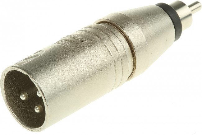 NA2MPMM, XLR Connectors 3P XLR M/RCA M WIRED