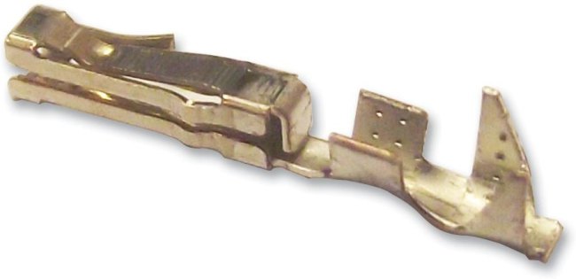 FCI-76357-301, Контакт, "мама", позолота, 30AWG-22AWG, DUBOX, обжим, россыпью