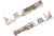 FCI-76357-301, Контакт, "мама", позолота, 30AWG-22AWG, DUBOX, обжим, россыпью