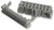 3452-6600, Conn IDC Connector SKT 16 POS 1.27mm IDT RA Cable Mount