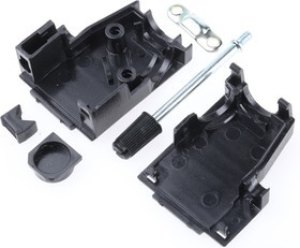 L717D E09P ST2, 9 Way Panel Mount D-sub Connector Plug