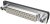 LD25S24A4GV00LF, D-Sub Standard Connectors DSub S/S STB 25 Socket LF