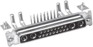 L77TWB9W4S, D-Sub Mixed Contact Connectors 4P FEMALE HYBRID L77TWB9W4S, D-Sub Mixed Contact Connectors 4P FEMALE HYBRID