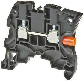 Клемма ZS10-BK/8 винтовой зажим, 57А, 1000В, черный