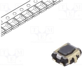 EVP-AA902Q, Tactile Switches Swtch Lite Touch SMD 1.7mm ht J-bent 5.0N