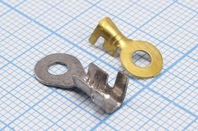 Клемма"O" d 3,2, 0,5-1S, латунь луженая; №737 A клемма"O" d 3,1\0,5\S0,5~1,0\лат луж\\\SW4-03\