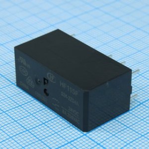 HF115F/024-2ZS4A, Реле силовое, 8 А, 24 В, две группы на переключение HF115F/024-2ZS4A, Реле силовое, 8 А, 24 В, две группы на переключение