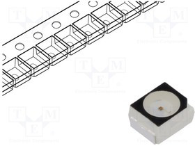 LR T68F-U2V2-1-1, LED; SMD; PLCC2; red; 1.91?3.03lm; 560?1120mcd; 3x3.4x2.1mm; 120°