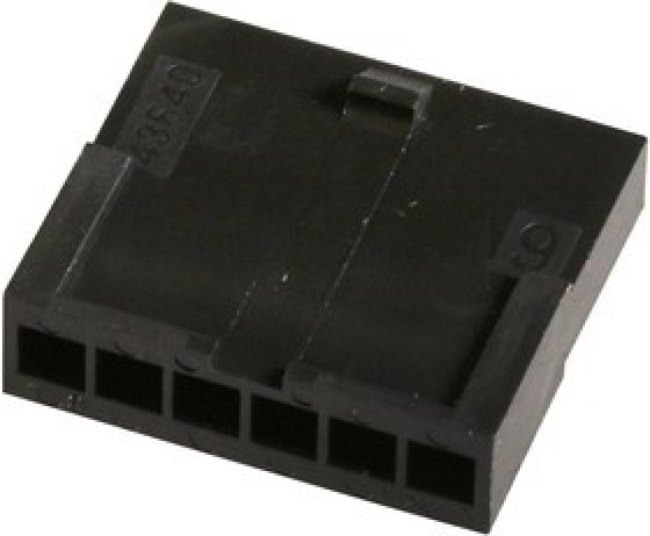 43640-0409, Корпус разъема, Micro-Fit 3.0 43640, Штекер, 4 вывод(-ов), 3 мм