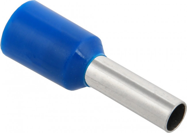 UGN10-4-D25-04-08, Наконечник НШВИ 2,5-8 синий (20шт/упак) IEK UGN10-4-D25-04-08, Наконечник НШВИ 2,5-8 синий (20шт/упак) IEK