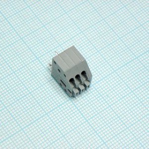 DG250-2.5-03P-11-00A(H), Нажимной безвинтовой клеммный блок на 3 контакта. Зажим типа торцевой контакт. Серия DG250-2.5 DG250-2.5-03P-11-00A(H), Нажимной безвинтовой клеммный блок на 3 контакта. Зажим типа торцевой контакт. Серия DG250-2.5