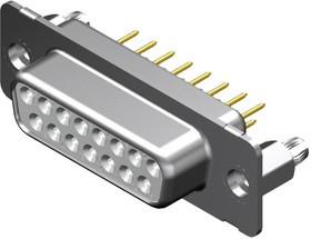 173109-1894, D SUB CONNECTOR, RCPT, DA, 15POS, TH 173109-1894, D SUB CONNECTOR, RCPT, DA, 15POS, TH