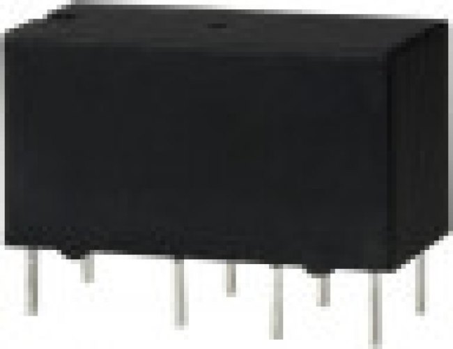 G5V-2H1-24DC, Сигнальное реле 24VDC 1A DPDT (20,5x10,1x11,5мм) THT