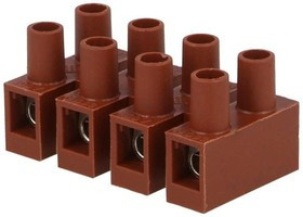 BM 93FS4, Клеммник, зажим под винт, 4мм2, 400В, Кол-во полюс: 4, клеммы: 8