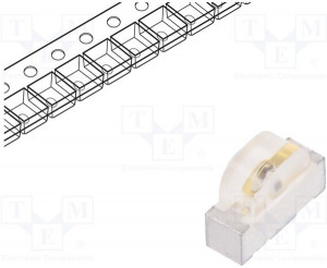 KPA-3010SRC-PRV, LED; SMD; 1104; red; 55?100mcd; 3x2x1mm; 120°; 1.85?2.5V; 20mA; 75mW KPA-3010SRC-PRV, LED; SMD; 1104; red; 55?100mcd; 3x2x1mm; 120°; 1.85?2.5V; 20mA; 75mW