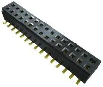CLM-112-02-L-D, Board to Board &amp; Mezzanine Connectors Low Profile Dual-Wipe Socket, 1.00mm Pitch