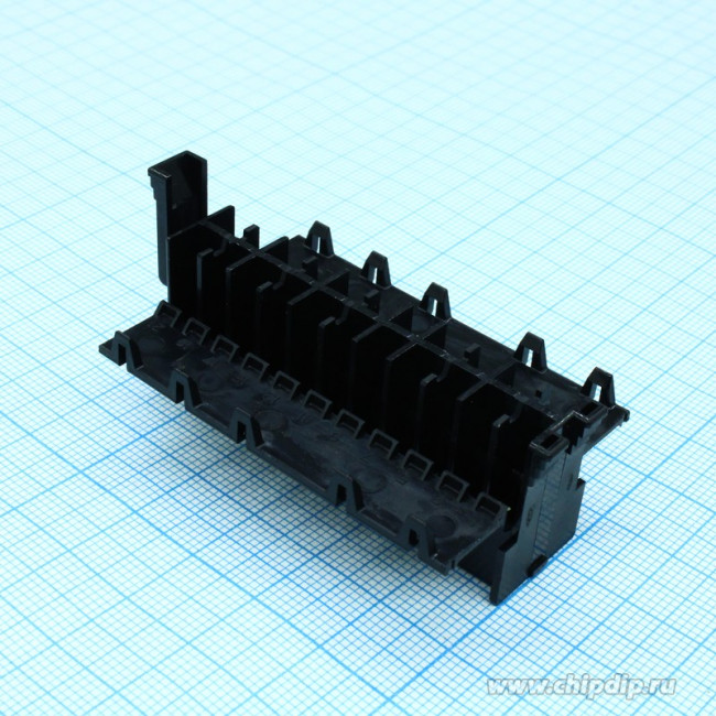 929504-7, Conn Housing RCP 22 POS 5mm Crimp ST Cable Mount Black Carton Automotive