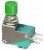 KW3-02-02, Микропереключатель с кнопкой сдвоенный , 44х23.3х41 мм, зеленая кнопка, диаметр 13 мм, ON-(ON), DPDT 2x3P, 250 В, 5 А, 30 мОм, -