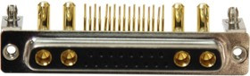 684M21WA4SL461, Комбинированный разъем D Sub, Power-D 684M Series, DC-21WA4, Гнездо, 21 контакт(-ов) 684M21WA4SL461, Комбинированный разъем D Sub, Power-D 684M Series, DC-21WA4, Гнездо, 21 контакт(-ов)
