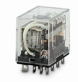 LY4230AC, Industrial Relay LY 4CO AC 230V 10A Plug-In Terminal