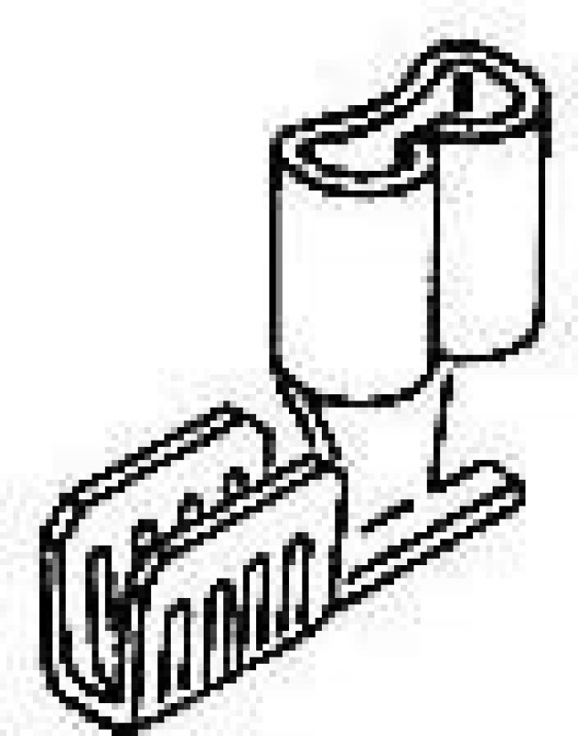 62321-1 (Cut Strip), Terminals RCPT FLG FAST Cut Strip of 100