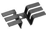 507102B00000G, Heat Sinks Hat Section Heat Sink+Cut-Out for Dual TO220, Horizontal/Vertical, 15.6 C/W