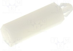 FIX-MAE-16TV, Дистанцирующая стойка на плату, полиамид, Цвет натуральный