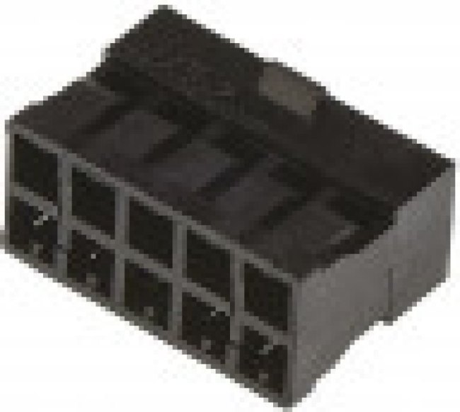 51110-1060, Корпус разъема, Серия Milli-Grid 51110, Гнездо, 10 вывод(-ов), 2 мм, Обжимными клеммами серии 50394 51110-1060, Корпус разъема, Серия Milli-Grid 51110, Гнездо, 10 вывод(-ов), 2 мм, Обжимными клеммами серии 50394