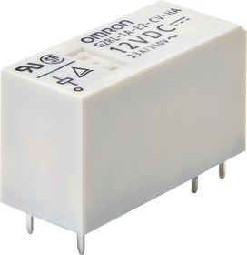 G2RL-1A-E2-CV-HA DC12, COMPACT SINGLE POLE RELAY FOR HIGH CURRENT LOAD SWITCHING OF 23A &amp; HIGH AMBIENT TEMPERATURE OF 105 °C
