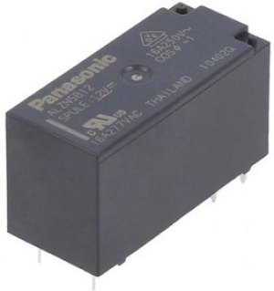 ALZN5B12W, Реле: электромагнитное, SPST-NO, Uобмотки: 12ВDC, 16A/250ВAC ALZN5B12W, Реле: электромагнитное, SPST-NO, Uобмотки: 12ВDC, 16A/250ВAC