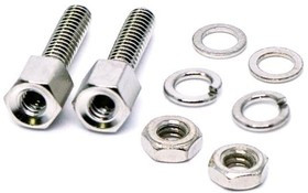 40-98442F, D-Sub Tools &amp; Hardware HEX FEM. SCREW LOCKS .50" LONG 1 SET