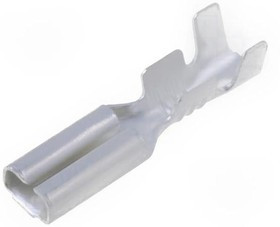 3766.67, Наконечник: плоская, 2,8мм, 0,5мм, "мама", 0,5-1мм2, обжим, прямой